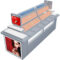 Skin Care Makeup Display Cabinet Beauty Lipstick Sample Nail Art Retailer Display Cabinets Shelf