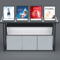 Modern Beauty Salon Cabinet Display Racks with Light Shelves for Cosmetics Perfumes & Skincare Products