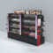 Customized Double-sided Makeup Island Display Shelf for Duty-free Shops Showcasing Cosmetics and Beauty Products