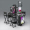 Modern Skin Care & Cosmetics Display Cabinet Perfume Makeup Island Cabinet