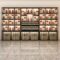 European Style Multi-function High-End Wine Cabinet & Rack with Lights Wine Display Cabinet Supermarket Cabinet