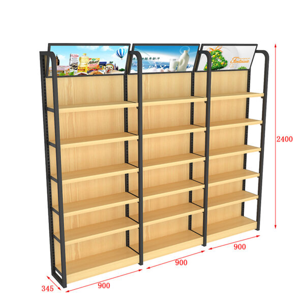 Maternal Infant Supermarket Shelf Hanging Dual-purpose Diaper Display Rack Pregnant Infant Children's Shelf Store Design