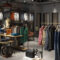 Modern Industrial Style Clothing Store Shelf Display Cabinet Whole Shop Customizable Design