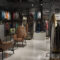 Modern Industrial Style Clothing Store Shelf Display Cabinet Whole Shop Customizable Design