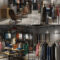 Modern Industrial Style Clothing Store Shelf Display Cabinet Whole Shop Customizable Design