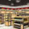 Wholesale Shop Design Modern Simple Light Luxury Wine Cabinet & Sideboard with Bar Counter Display Restaurant Use Storage Rack