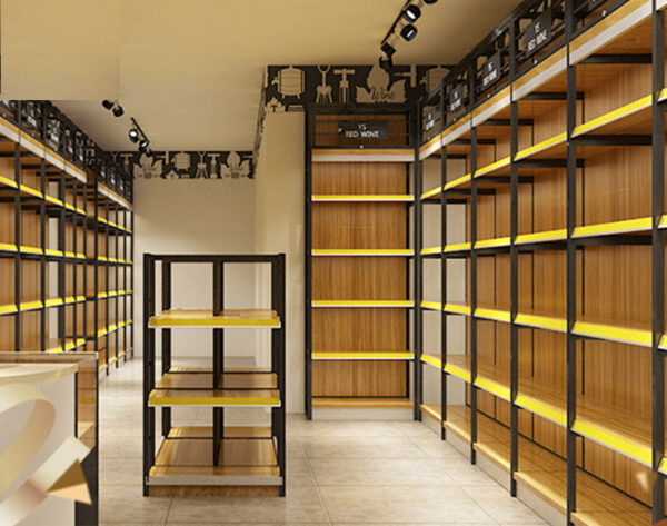 Wholesale Shop Design Modern Simple Light Luxury Wine Cabinet & Sideboard with Bar Counter Display Restaurant Use Storage Rack