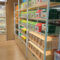 Custom Steel Wood Boutique High-end Snacks Display Shelves Supermarket Convenience Store Shelves Display Rack