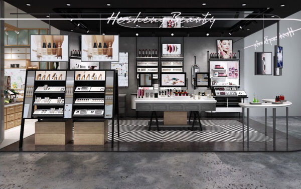 Popular Shopping Mall Specialty Store Perfume Beauty Cosmetics Skincare Daily Necessities Department Store Display Shelf Cabinet