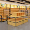 Whole Store Stationery Store Design Shelf Multi-function Display Rack Boutique Bookstore Steel-wood Display Cabinets
