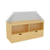 Whole Store Stationery Store Design Shelf Multi-function Display Rack Boutique Bookstore Steel-wood Display Cabinets