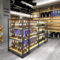 Wholesale Shop Design Modern Simple Light Luxury Wine Cabinet & Sideboard with Bar Counter Display Restaurant Use Storage Rack