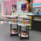 Modern Eco-Friendly for Custom Design Cosmetics Skin Care Beauty Salon Display Cabinet Metal Tiered Shelf for Maternal Baby
