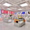 Custom Modern for Eco-Friendly Metal Cosmetics Skin Care Products Display Cabinet Counter Beauty Salon Perfume Baking