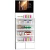 Custom Modern for Eco-Friendly Metal Cosmetics Skin Care Products Display Cabinet Counter Beauty Salon Perfume Baking