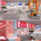 Custom Modern for Eco-Friendly Metal Cosmetics Skin Care Products Display Cabinet Counter Beauty Salon Perfume Baking