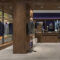 Custom Eco-Friendly for Vintage Men's Clothing Display Cabinet Shelves Pants Rack Wooden Exhibition Booth Whole Shop Design