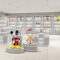 Modern Custom Wood Doll Display Cabinet Plush Toy Container Figurine Gift Shelf Sample Exhibition Hall Eco-Friendly