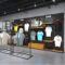 Custom Clothing Shoes Display Rack Shelf Double-layer Shirt Shelf Sports Backboard Perforated Board Island Shelf Shop Design