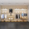 Shop Design Simple Hanging Clothes Display Rack Men's Clothing Rack Display Props Stainless Steel Clothing Store Display Stand