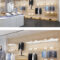 Shop Design Simple Hanging Clothes Display Rack Men's Clothing Rack Display Props Stainless Steel Clothing Store Display Stand