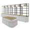 Shop Design Custom Dried Fruit Fried Shelf Supermarket Snacks Candy Cake Display Cabinet Nut Island Display Cabinets