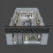 Shop Design Custom Men's Clothing Store Wall-Mounted Display Rack Hanger Clothing Rack Shelf Display Shop Shelves Display Shelf