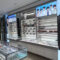 Custom Fashion Glasses and Sunglasses Display Cabinet with High and Low Display Shelves Baking Paint Display Rack Showcases