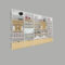 Shop Design Custom Phone Store Experience Counter 3C Digital Display Table Double-sided Side Cabinet POS Counter Island Cabinet