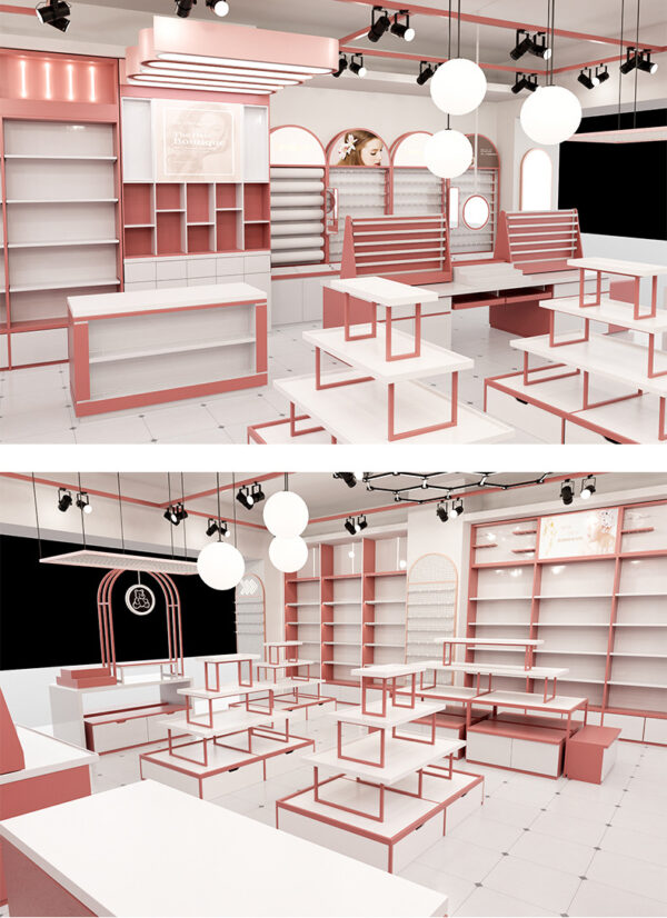 Shop Design Boutique Store Display Shelf Blind Box tide Play Shop Shelf Iron Wood Combination Boutique Chain Store Display Rack