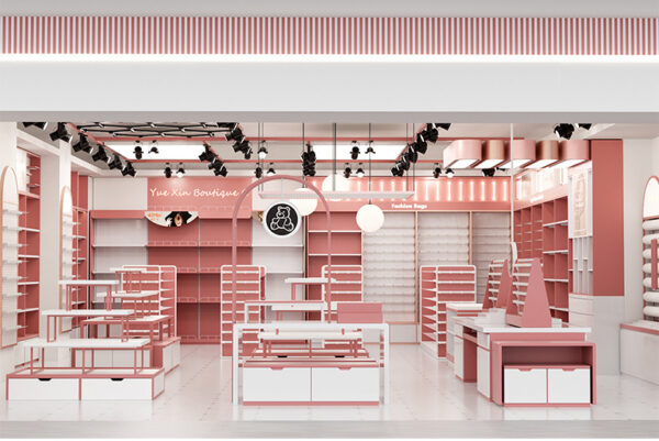 Shop Design Boutique Store Display Shelf Blind Box tide Play Shop Shelf Iron Wood Combination Boutique Chain Store Display Rack