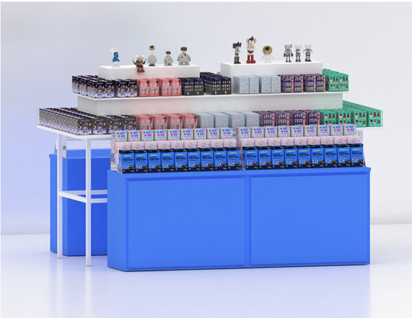 Custom Shelves Toy Store Display Cabinets Island Cabinets Display Shelves Storage Commercial Shopping Mall