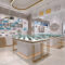 Glasses Cabinet Display Cabinet Wood Grain Sunglass Kiosk Vertical Counter Island Creative High-end Push-pull Mall Use Display