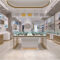 Glasses Cabinet Display Cabinet Wood Grain Sunglass Kiosk Vertical Counter Island Creative High-end Push-pull Mall Use Display