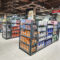 Supermarket Shelf Wholesale Four-column Display Rack Department Store Rack Hardware Store Single-sided Double-sided Island Shelf