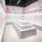 Whole Store Design Trendy Toy Shelf Custom Two-dimensional Anime Figure Display Stand Blind Box Counter Density Display Racks