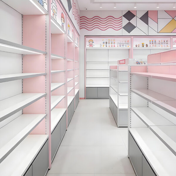 Whole Store Design Trendy Toy Shelf Custom Two-dimensional Anime Figure Display Stand Blind Box Counter Density Display Racks