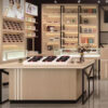 Whole Glass Store Design Eyeglass Store Back Shelves Island Sunglasses Display Racks Glass Cabinets Storage Cabinets