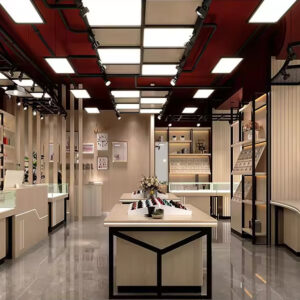 0312-6-3 Whole Glass Store Design Eyeglass Store Back Shelves Island Sunglasses Display Racks Glass Cabinets Storage Cabinets