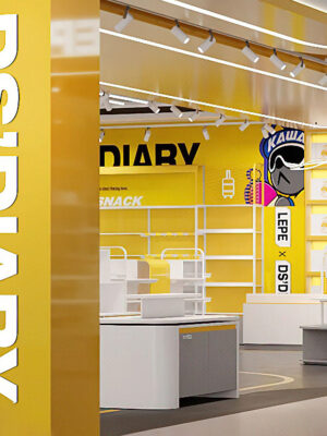 Supermarket Shelves Display Cabinet Toy Store Decoration Store Figure Blind Box Toy Retailer Display Cabinets Shelf Display