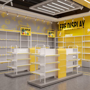 0314-2-2 Toy Store Shelf Anime Trendy Layered Grid Shelf Peripheral Display Stand Cultural Creative Pin Figure Blind Box Display Cabinet