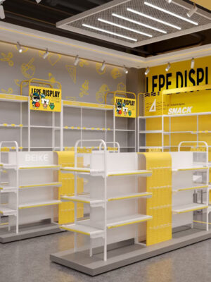 Toy Store Shelf Anime Trendy Layered Grid Shelf Peripheral Display Stand Cultural Creative Pin Figure Blind Box Display Cabinet