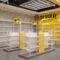 Toy Store Shelf Anime Trendy Layered Grid Shelf Peripheral Display Stand Cultural Creative Pin Figure Blind Box Display Cabinet