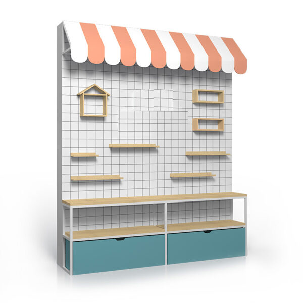 Whole Store Design Supermarket Shelves Bookstore Display Cabinet Cultural Creative Stationery Store Display Shelves