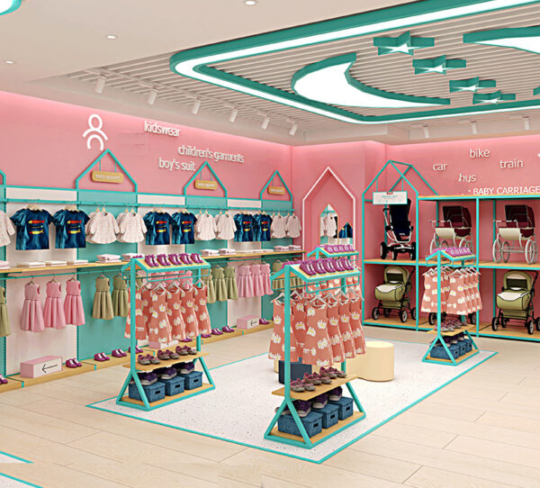 High End Mother and Baby Store Display Shelf Island Cabinet Milk Powder Diaper Toy Display Rack Display Cabinet Store Shelf