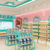 High End Mother and Baby Store Display Shelf Island Cabinet Milk Powder Diaper Toy Display Rack Display Cabinet Store Shelf
