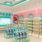 High End Mother and Baby Store Display Shelf Island Cabinet Milk Powder Diaper Toy Display Rack Display Cabinet Store Shelf
