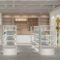 Whole Store Design Commercial Steel Wood Shelves Display Racks Stationery Cultural and Creative Accessories Display Cabinet