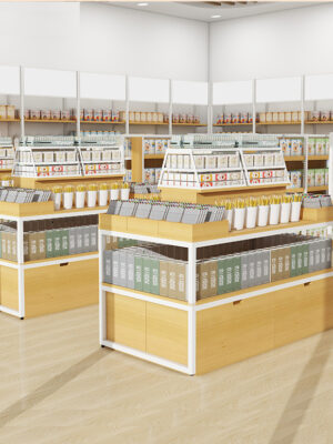 Stationery Store Design Display Shelves Promotion Desk Toy Store Boutique Store Flow Table Display Cabinet Display Racks