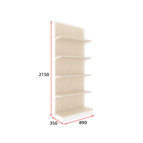 Adjustable Steel-Wood Convenience Store & Supermarket Pharmacy Display Shelves for Wholesale Snack Boutique Use